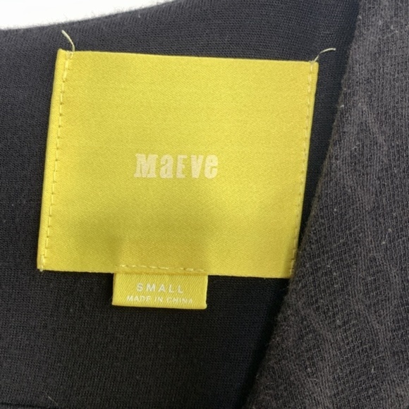 ANTHROPOLOGIE Maeve black shift dress #II12 - Picture 5 of 8